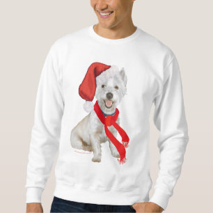 Moletom Ajudante do Papai Noel Westie