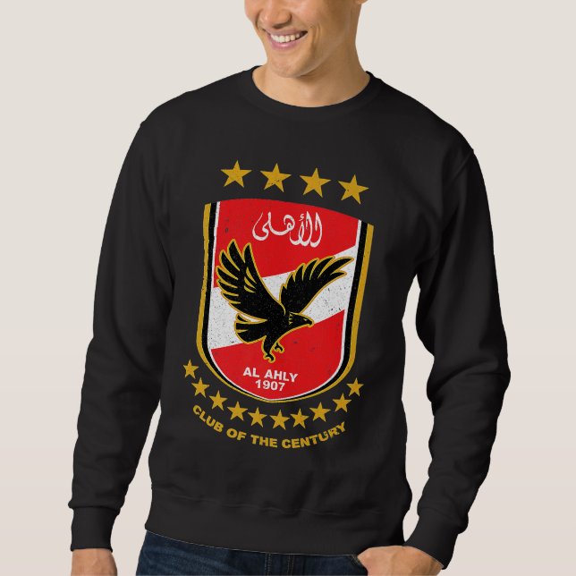 Moletom Al Ahly Club Supporter Fan  Egypt Egyptian (Frente)