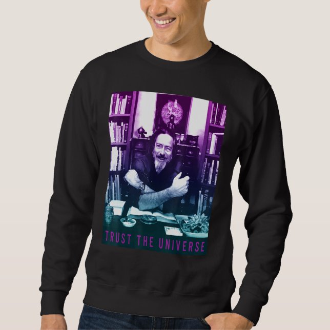 Moletom Alan Watts Gradient Photo Trust, O Universo (Frente)