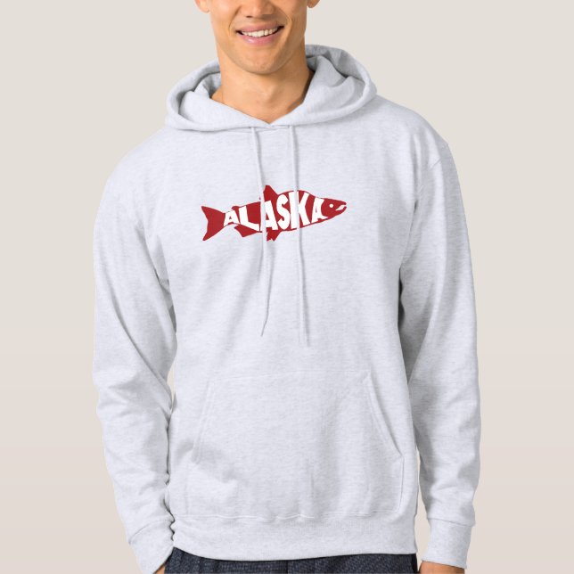 Moletom Alaska Salmon Hoodie (Frente)