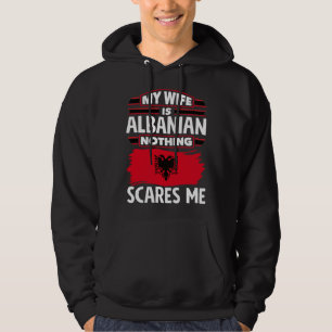Moletom Albanês Albânia Bandeira Albanesa Esposa Albanesa