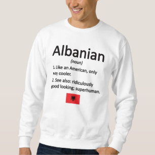 Moletom Albanês Roots Albânia Bandeira Patrimônio Alban