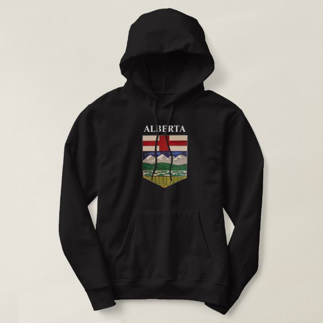 Moletom ALBERTA Art em Mens HOODIE (Frente do Design)