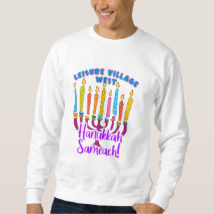 Moletom Aldeia de Leisure West Hanukkah