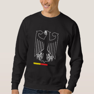Moletom Alemanha Alemanha Eagle Bird Alemanha Ger Country