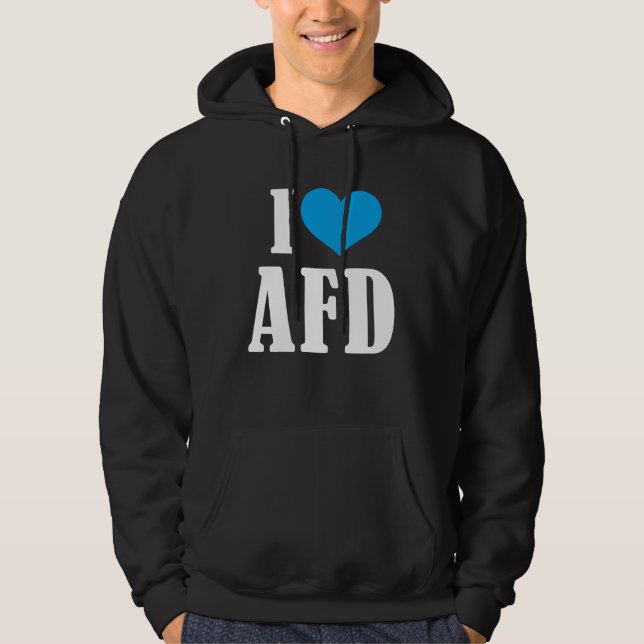 Moletom Alemanha Pro AFD | Alternativo de borra (Frente)