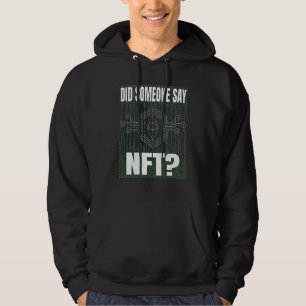 Moletom Alguém disse que NFT token dinheiro virtual Finanç