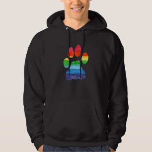 Moletom Aliado LGBT Fúria Orgulho Arco-íris Fursuit Pata d