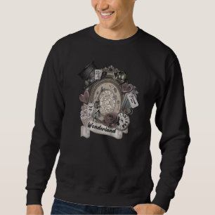 Moletom Alice & The Cheshire Cat Wonderland Elements