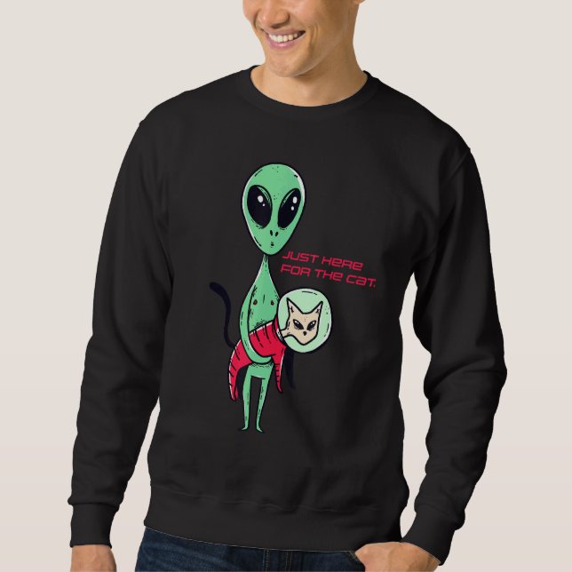Moletom Alienígena Cat (Frente)