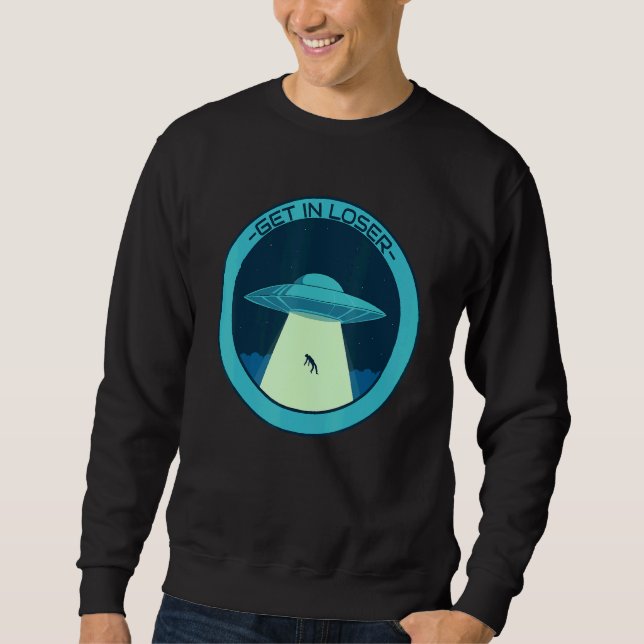 Moletom Alienígena De Ifo De Design Perdido (Frente)
