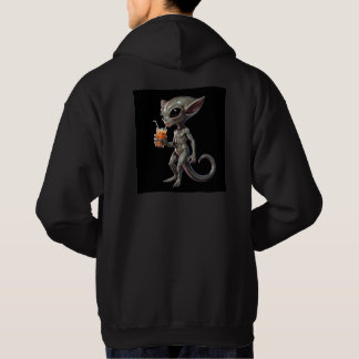 Moletom alienígena e refrigerante