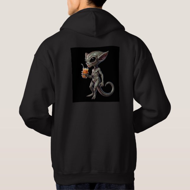 Moletom alienígena e refrigerante (Verso)