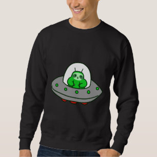 Moletom Alienígena Ufo Sloth