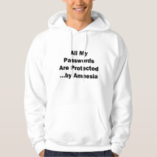 Moletom All My Passwords are Protected...by Amnesia