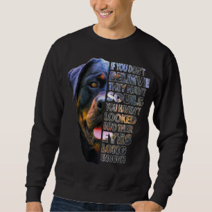 Moletom Alma Rottweiler Eu Adoro Cachorros Rotativos