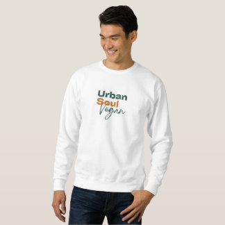 Moletom Alma Urbana Vegana Minimalista Saúde e Bem-Estar