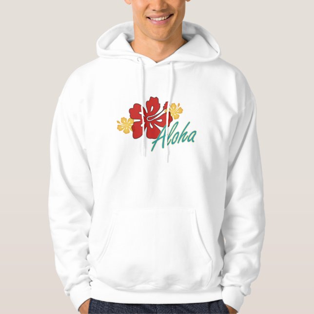 Moletom Aloha Hibiscus (Frente)