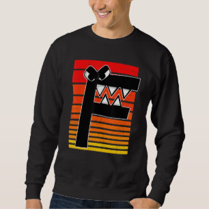 Moletom Alphabet Lore f Retro Sunset Costume For Boys Vill