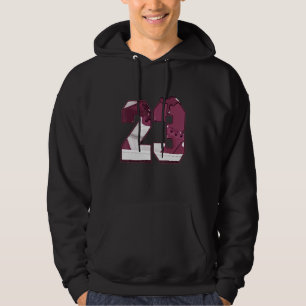 Moletom Alta Bordéus 1s Tee Number 23 Driping 1 High Bor