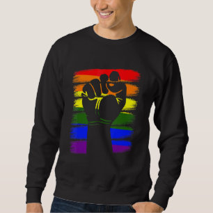 Moletom Altura do indicador de orgulho gay Lgbt Q Legal do
