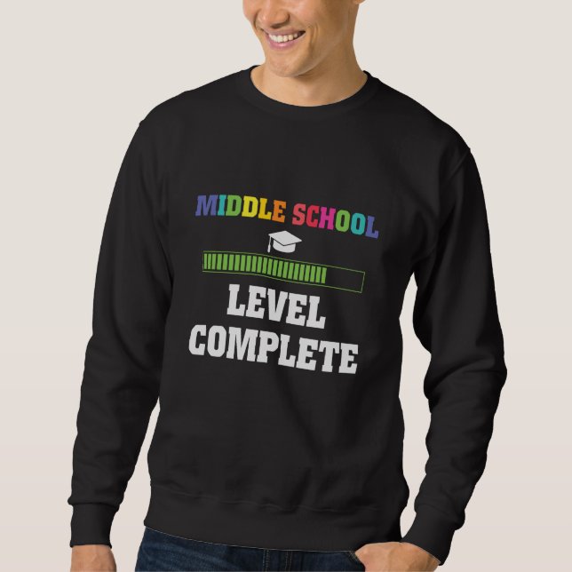 Moletom Aluno Concluiu o Nível do Ensino Fundamental (Frente)