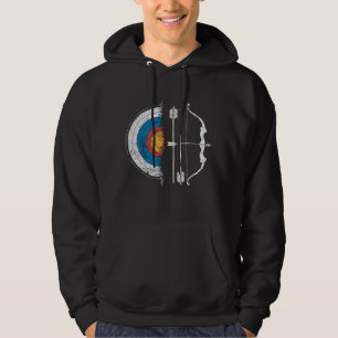 Moletom Alvo de Arquearia Retro Vintage Arco e Flecha Arqu