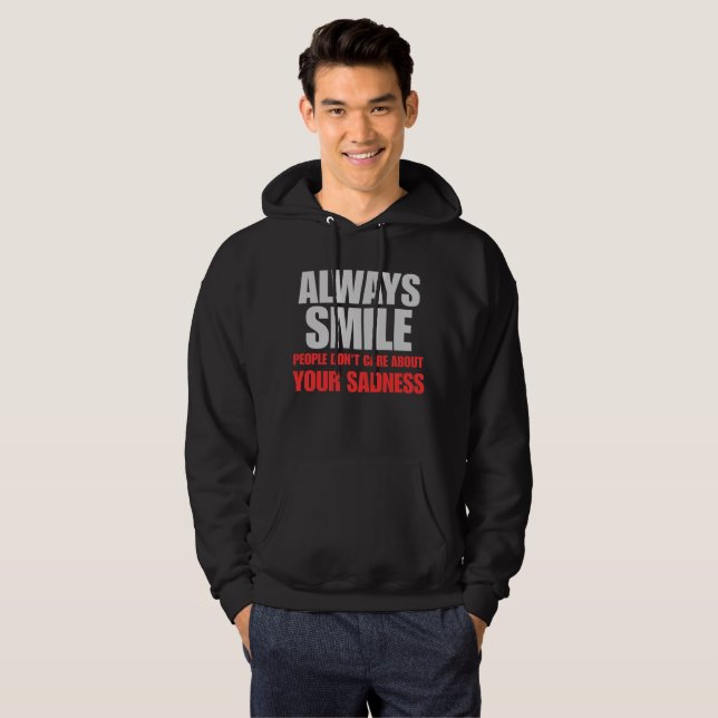 Moletom Always Smile | Estilo Streetwear (Frente Completa)