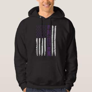 Moletom Alzheimer's Awareness Purple Ribbon Dementia Mom D