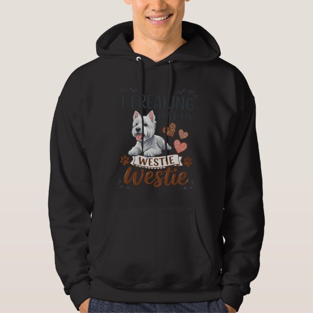Moletom Amando Corações e Patas de Westie_1 (Frente)