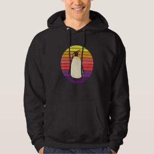 Moletom Amante de os animais Estilo Retro Pinguin Sunset 7