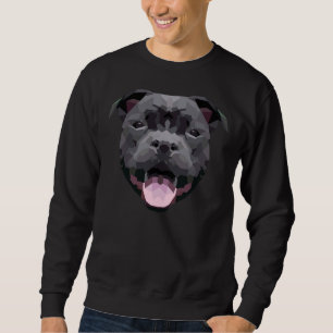 Moletom Amante de os animais Pet Owner Pitbull Face