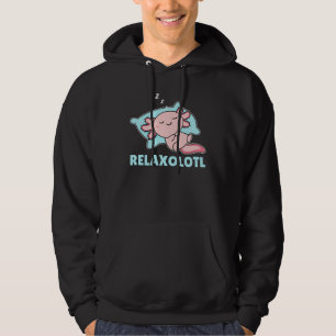 Moletom Amantes De Axolotl Relaxolotl, Animais Cujos Relax