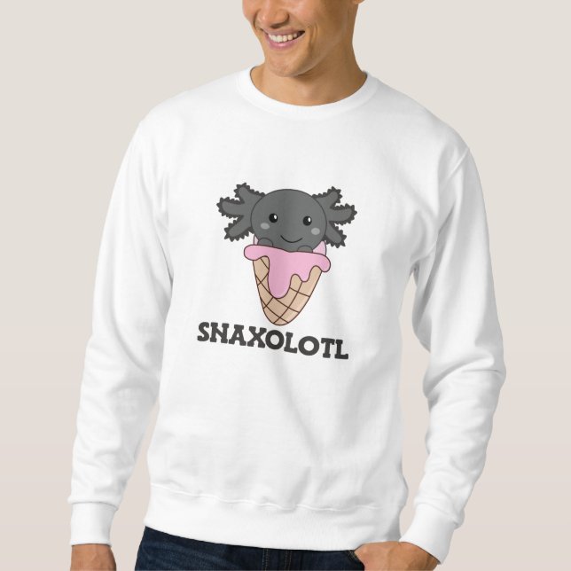 Moletom Amantes De Gelo De Morango Axolotl Axolotl Sweet (Frente)