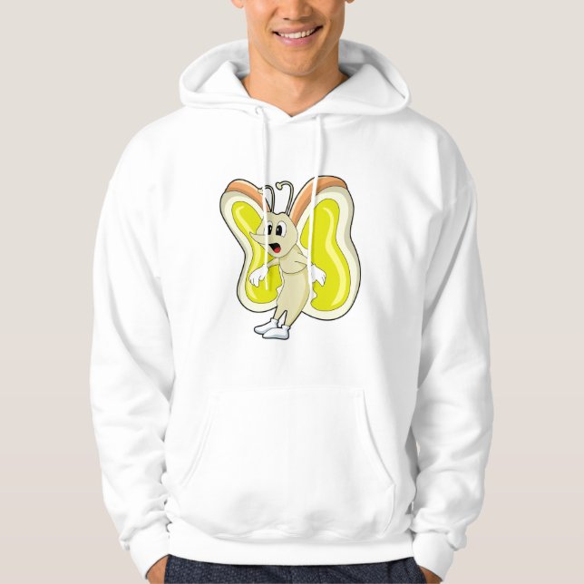 Moletom Amarelo-borboleta (Frente)