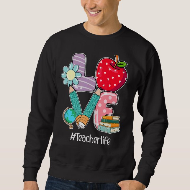 Moletom Ame Professor Apple Pencil de Vida Apple Apreciati (Frente)