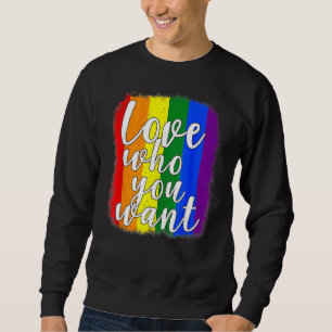 Moletom Ame Quem Você Quer Lésbica Transexual Gay