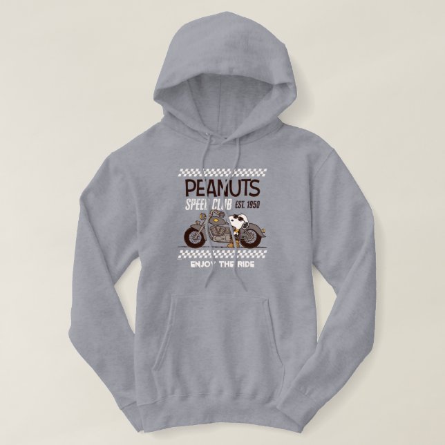 Moletom Amendoins | Clube de velocidade do Snoopy (Frente do Design)