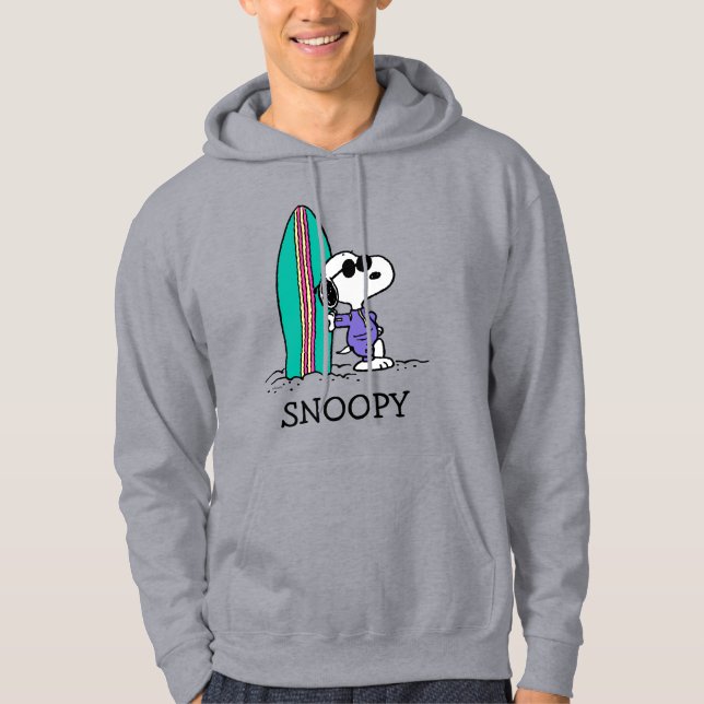 Moletom Amendoins | Coluna Alta do Oceano de Snoopy (Frente)