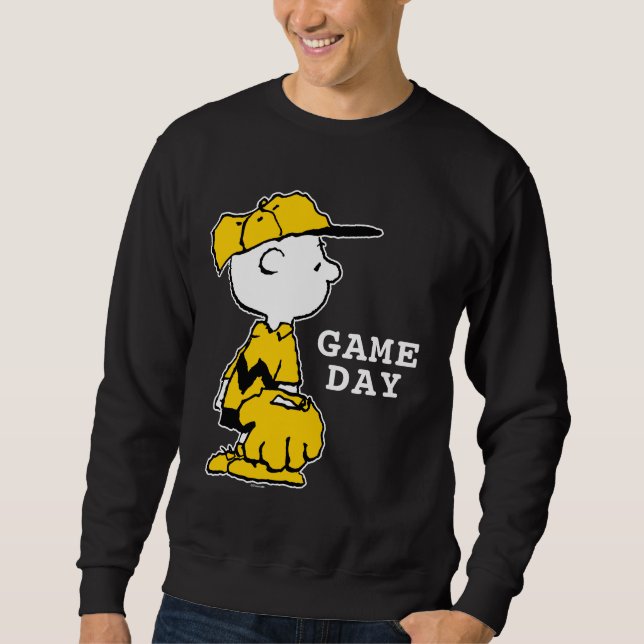 Moletom Amendoins | Jogo de Baseball Charlie Brown (Frente)