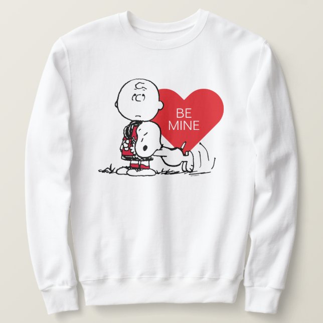 Moletom Amendoins | Namorados Snoopy & Charlie Brown (Frente do Design)