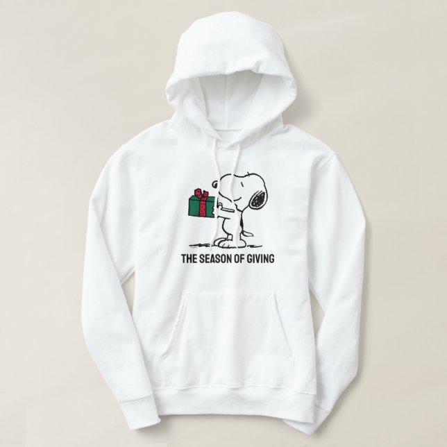 Moletom Amendoins | Presente de Natal Snoopy Giver (Frente do Design)