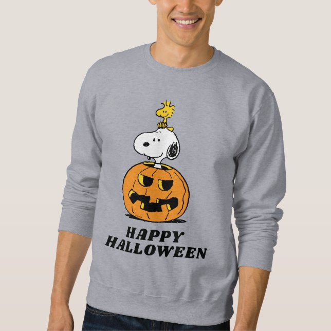 Moletom Amendoins | Pumpkin de Pop de Snoopy & Woodstock (Frente)