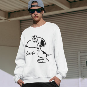 Moletom Amendoins   Snoopy Assustou-O