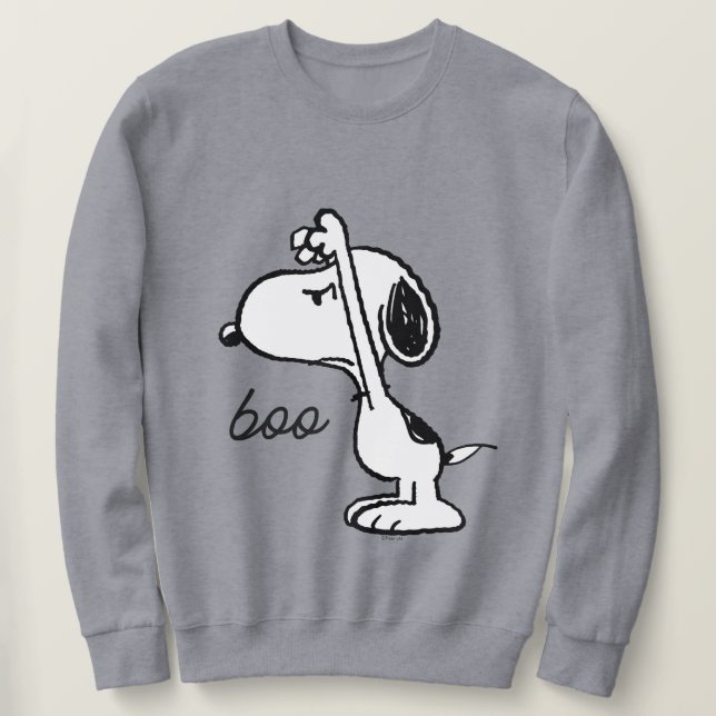 Moletom Amendoins | Snoopy Assustou-O (Frente do Design)