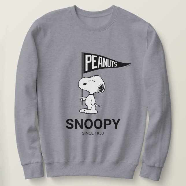 Moletom Amendoins | Snoopy Athletic Department (Frente do Design)