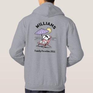 Moletom Amendoins Snoopy Beach Family Vacy T-Shirt