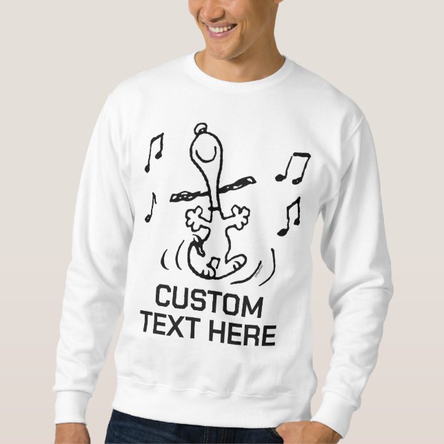 Moletom Amendoins | Snoopy Dancing (Frente)