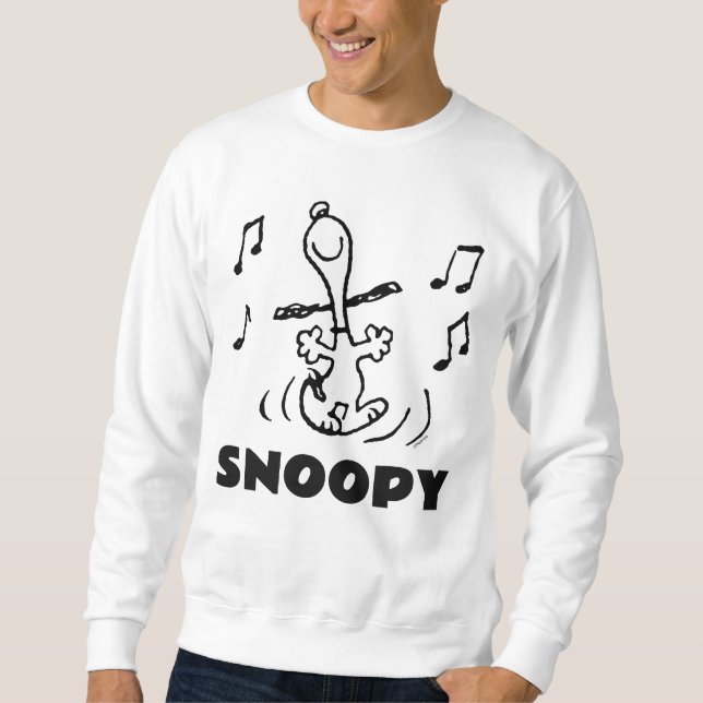 Moletom Amendoins | Snoopy Dancing (Frente)