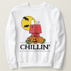 Moletom Amendoins   Snoopy Halloween Doghouse
